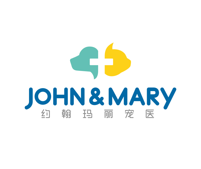 約翰瑪麗寵物醫(yī)院logo設(shè)計(jì)、寵物醫(yī)院品牌vi設(shè)計(jì)、寵物醫(yī)院專賣店設(shè)計(jì)、寵物醫(yī)院室內(nèi)工程裝修設(shè)計(jì)、寵物診療中心品牌logo設(shè)計(jì)